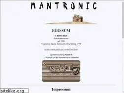 Sites similar to mantronic-software.de