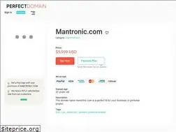 Sites similar to mantronic.com