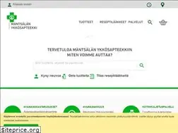 Sites similar to mantsalanykkosapteekki.fi
