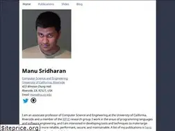 Sites similar to manu.sridharan.net