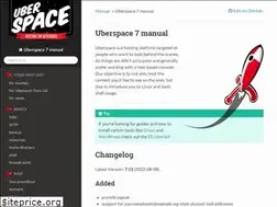 Sites similar to manual.uberspace.de