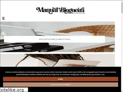 Sites similar to manualdablogueira.com.br
