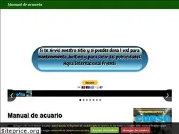 Sites similar to manualdeacuario.org
