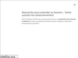 Sites similar to manualdoshomens.com.br