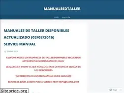 Sites similar to manualesdtaller.wordpress.com