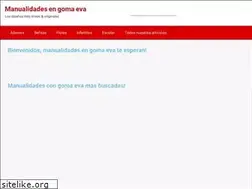 Sites similar to manualidadesengomaeva.net