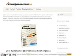 Sites similar to manualpsicotecnicos.es
