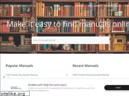 Sites similar to manualsbooks.com