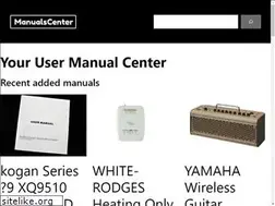 Sites similar to manualscenter.org