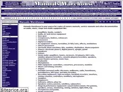 Sites similar to manualswarehouse.com