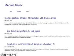 Sites similar to manuel-bauer.net