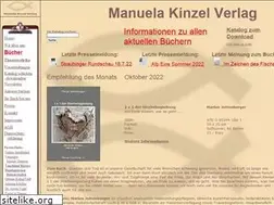 Sites similar to manuela-kinzel-verlag.de