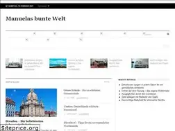 Sites similar to manuelasbuntewelt.de