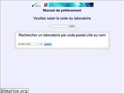 Sites similar to manueldeprelevement.com
