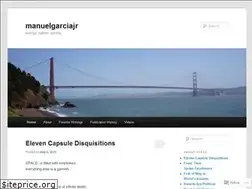 Sites similar to manuelgarciajr.com