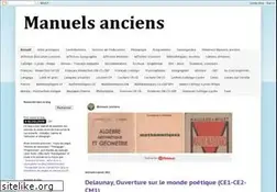 Sites similar to manuelsanciens.blogspot.com
