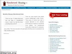 Sites similar to manufactured-housing.org