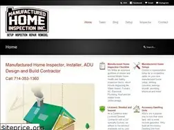 Sites similar to manufacturedhomeinspection.com