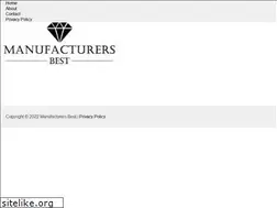 Sites similar to manufacturers.best