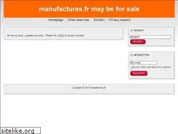 Sites similar to manufactures.fr
