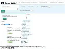 Sites similar to manufacturing.careerbuilder.com