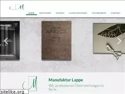 Sites similar to manufaktur-lappe.de