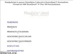 Sites similar to manufaktur-liebevoll.de
