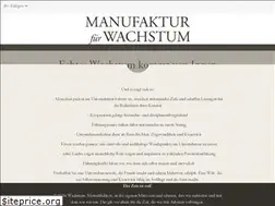 Sites similar to manufaktur-wachstum.de