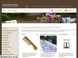Sites similar to manufakturhaus.com