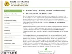 Sites similar to manuka-neuseeland.info