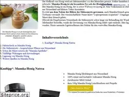 Sites similar to manukahonig-neuseeland.de