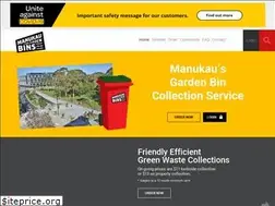 Sites similar to manukaugardenbins.co.nz
