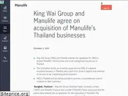 Sites similar to manulife-asset.co.th