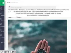 Sites similar to manulifemutualfunds.ca