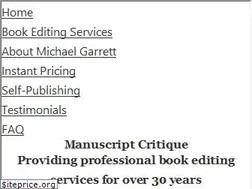 Sites similar to manuscriptcritique.com