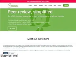 Sites similar to manuscriptmanager.com