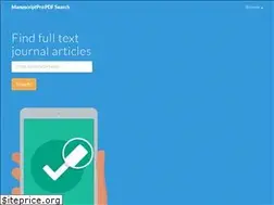 Sites similar to manuscriptpro.com