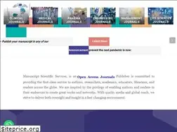 Sites similar to manuscriptscientific.com