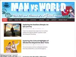 Sites similar to manversusworld.com