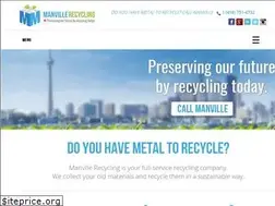 Sites similar to manvillerecycling.com