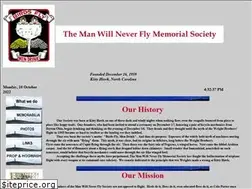 Sites similar to manwillneverfly.com