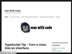 Sites similar to manwithcode.com