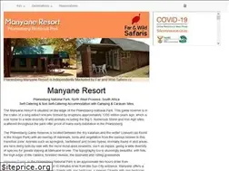 Sites similar to manyaneresort.co.za