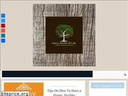 Sites similar to manyfacetsoflife.com