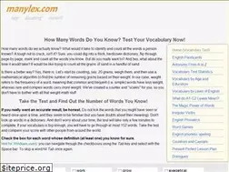 Sites similar to manylex.com