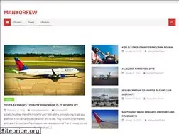 Sites similar to manyorfew.com