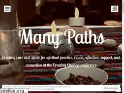Sites similar to manypathsgathering.com