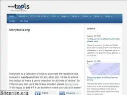 Sites similar to manytools.org
