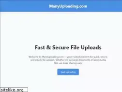 Sites similar to manyuploading.com