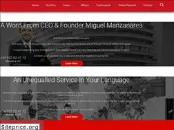 Sites similar to manzanareslawyers.com